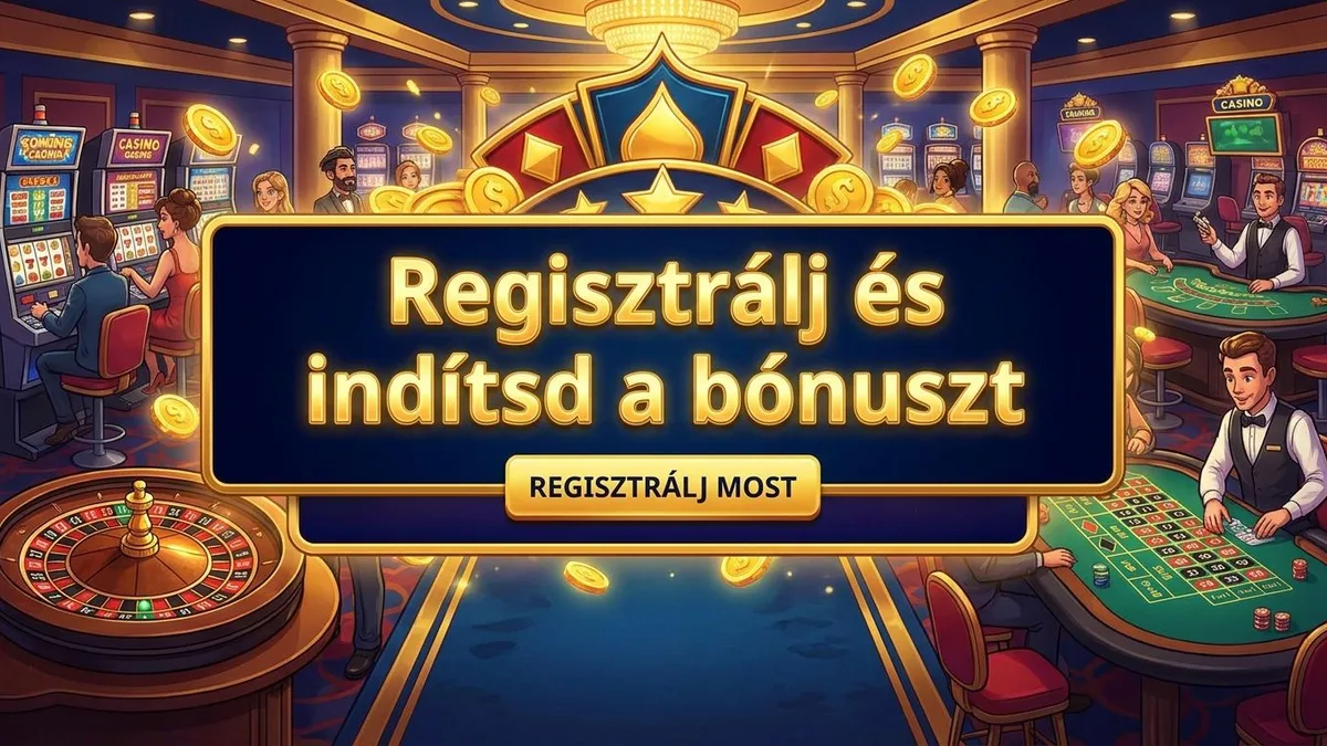 Regisztráció bónusszal