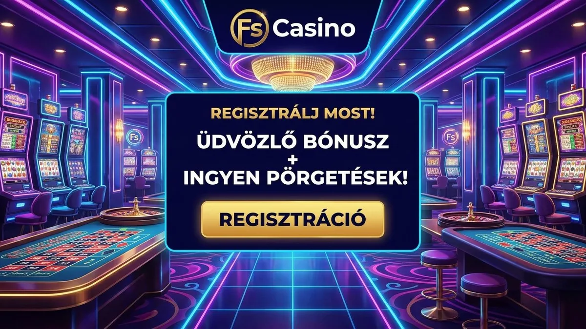 Regisztráció bónusszal