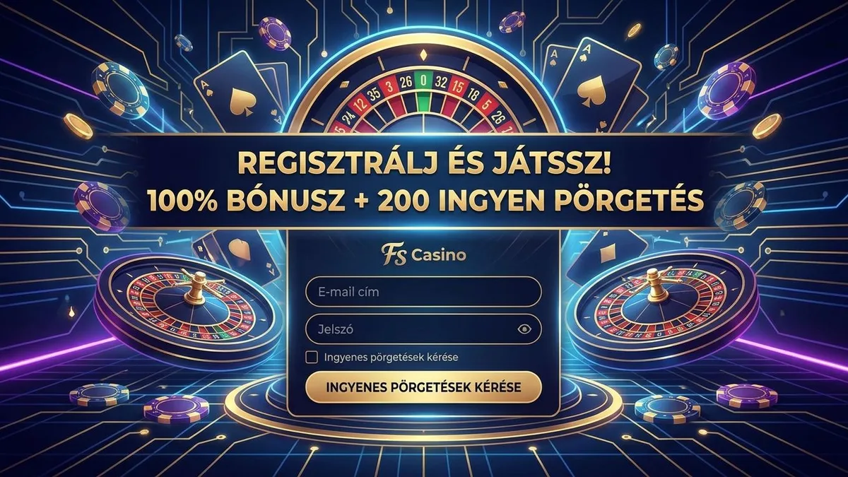 Regisztráció bónusszal